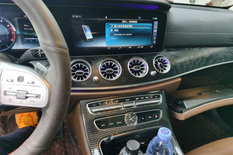 Used Mercedes-Benz E-Class 2019 E 300 L Sporty and Stylish Model Audio And AC Panel