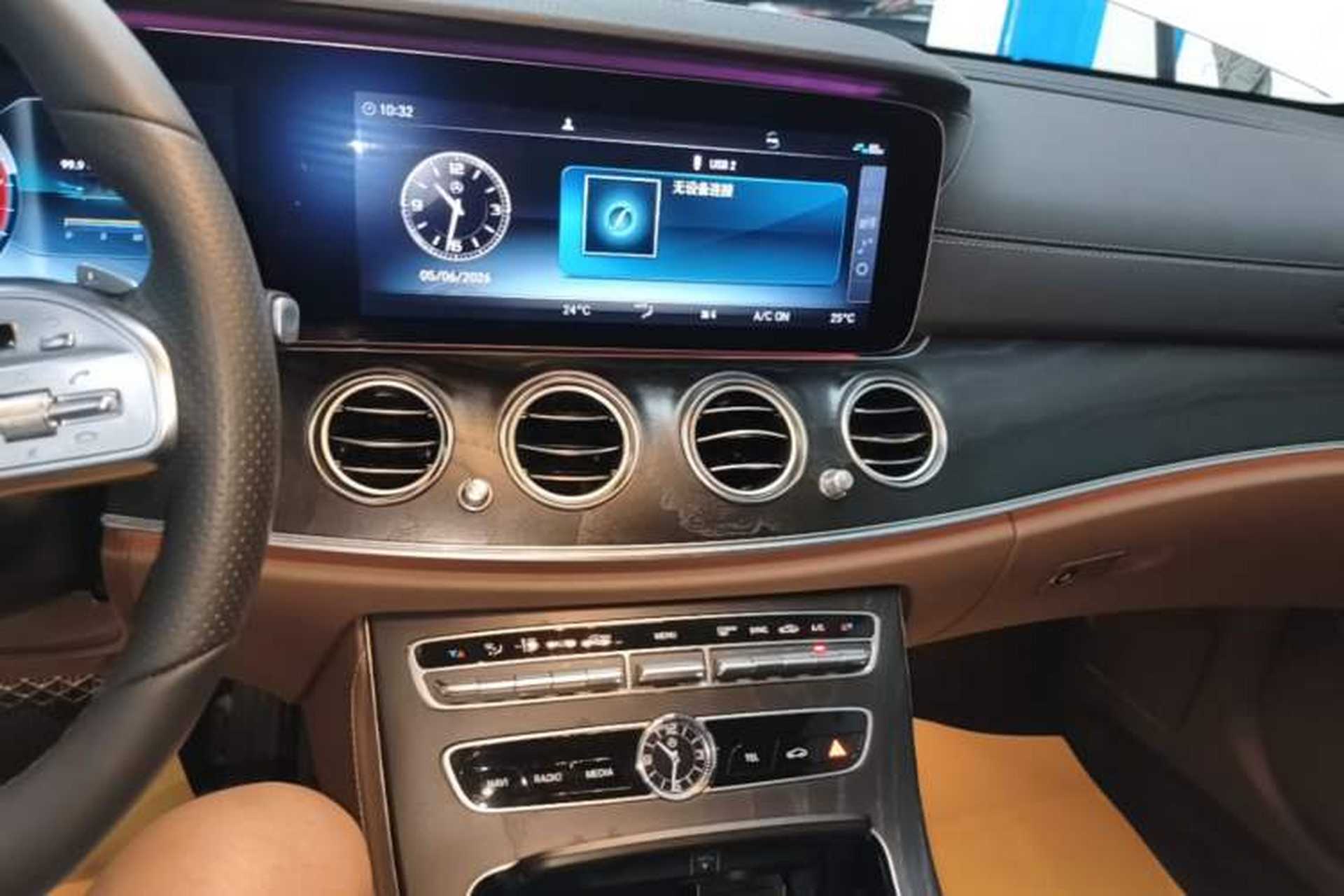 Used Mercedes-Benz E-Class 2019 E 200 L Sport Edition Audio And AC Panel