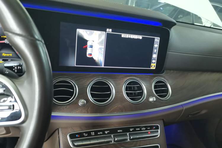 Used Mercedes-Benz E-Class 2019 Facelifted E 300 L Stylish Version Audio And AC Panel