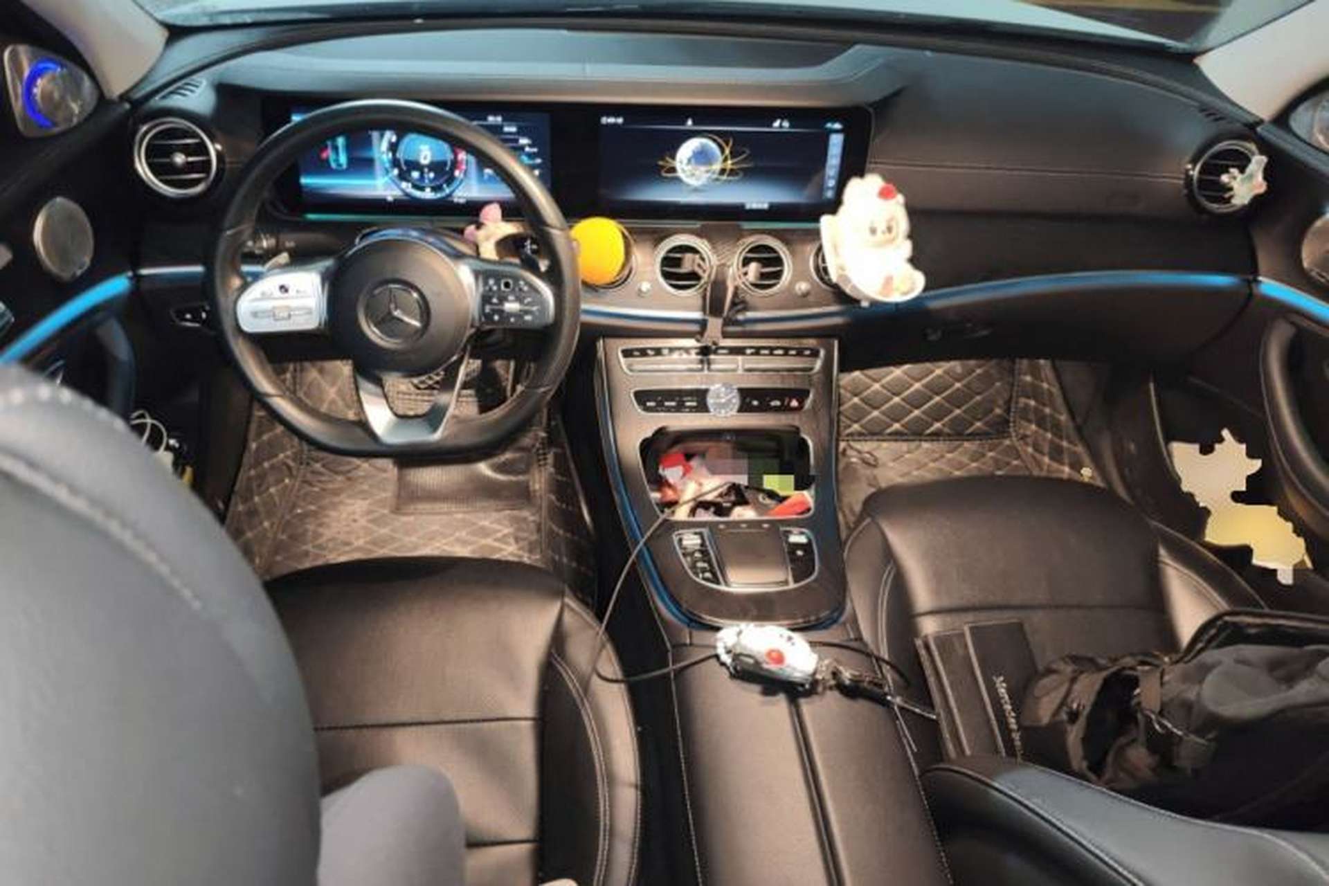 Used Mercedes-Benz E-Class 2019 E 300 L Sporty and Stylish Model Center Console