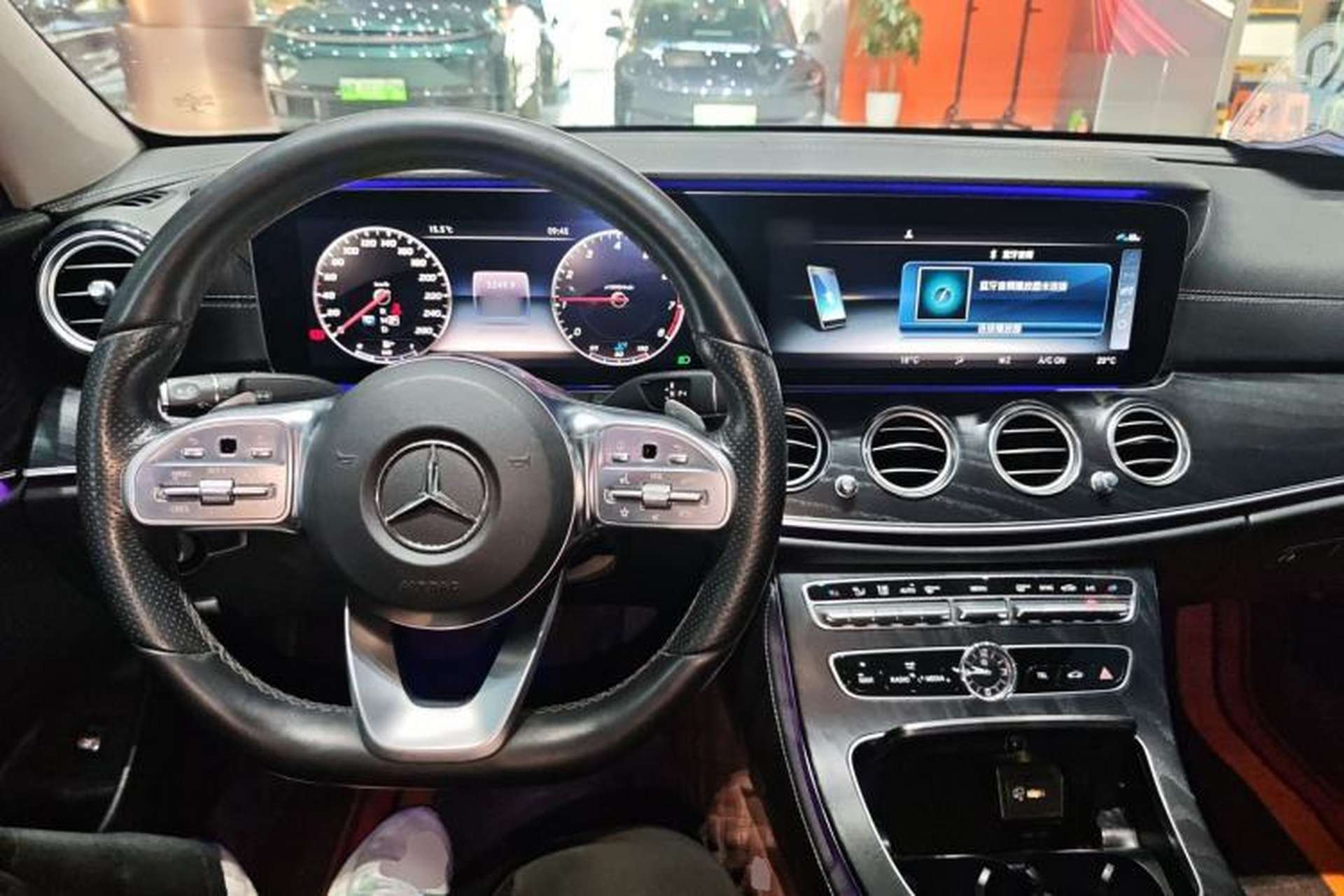 Used Mercedes-Benz E-Class 2019 Restyled E 300 L Sporty and Stylish Edition Center Console