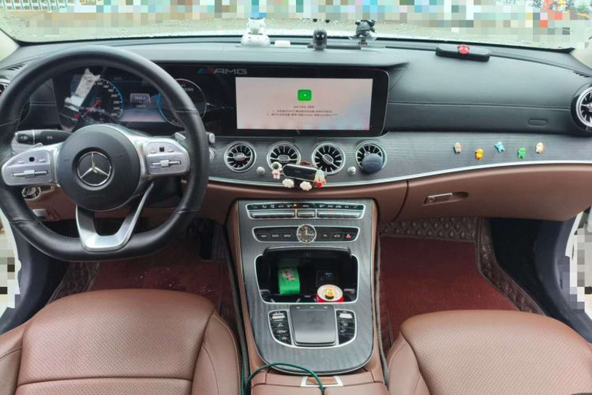 Used Mercedes-Benz E-Class 2019 E 300 L Sporty and Stylish Model Center Console