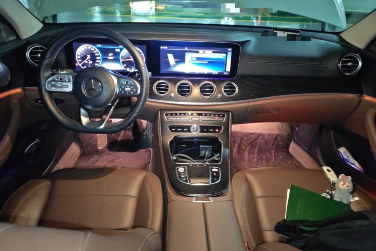 Used Mercedes-Benz E-Class 2019 E 300 L Sporty and Stylish Model Center Console