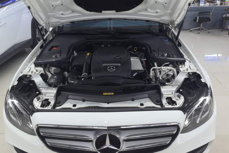 Used Mercedes-Benz E-Class 2019 E 300 L Sporty and Stylish Model Engine Bay