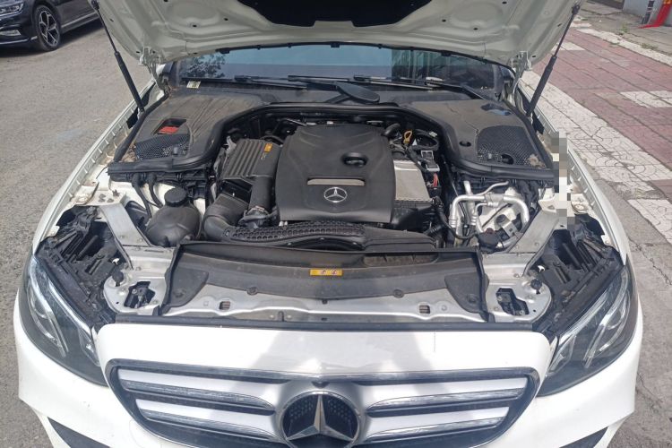Used Mercedes-Benz E-Class 2019 E 300 L Sporty and Stylish Model Engine Bay