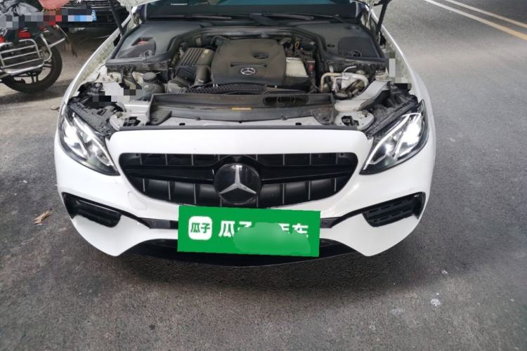 Used Mercedes-Benz E-Class 2019 E 300 L Sporty and Stylish Model Engine Bay