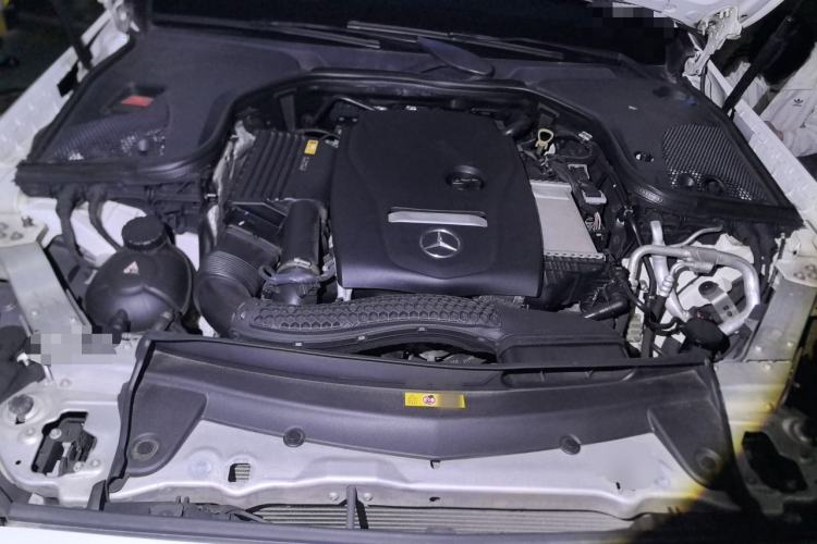 Used Mercedes-Benz E-Class 2019 E 300 L Sporty and Stylish Model Engine Bay