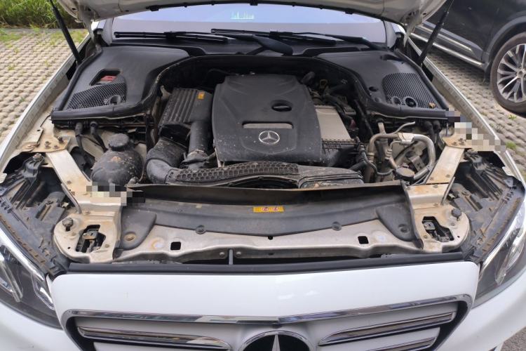 Used Mercedes-Benz E-Class 2019 E 300 L Sporty and Stylish Model Engine Bay