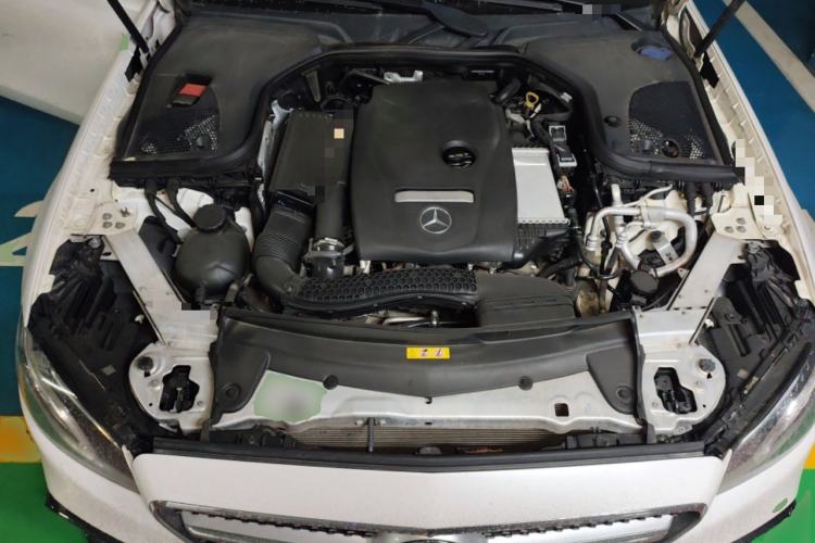Used Mercedes-Benz E-Class 2019 E 300 L Sporty and Stylish Model Engine Bay