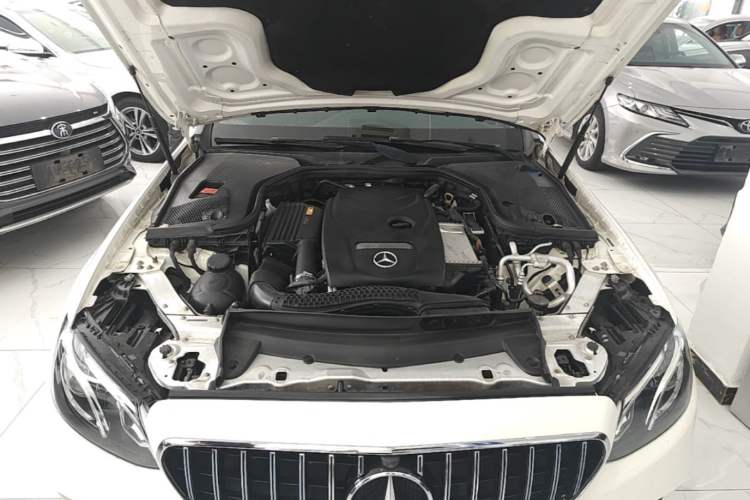 Used Mercedes-Benz E-Class 2019 E 300 L Sporty and Stylish Model Engine Bay