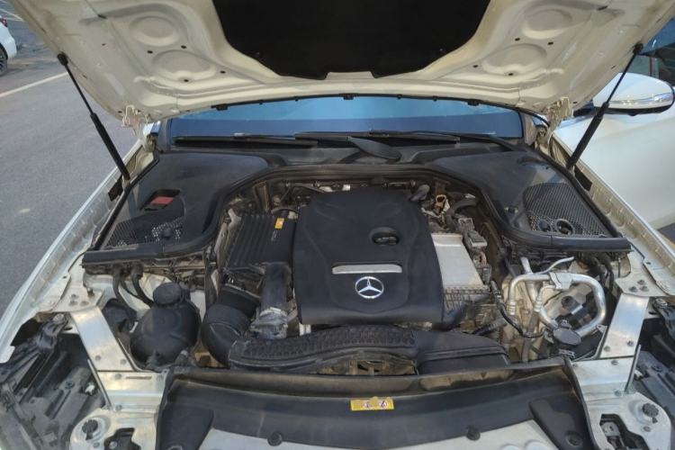 Used Mercedes-Benz E-Class 2019 E 300 L Sporty and Stylish Model Engine Bay