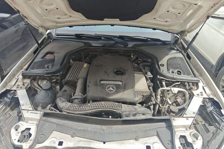Used Mercedes-Benz E-Class 2019 E 300 L Sporty and Stylish Model Engine Bay