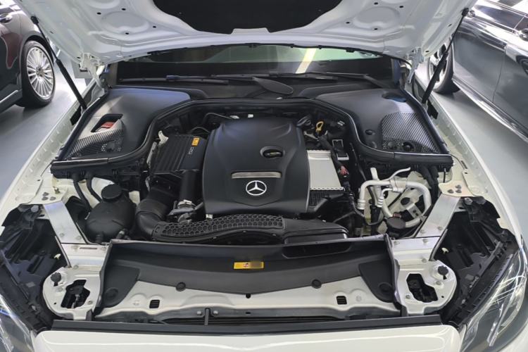 Used Mercedes-Benz E-Class 2019 E 300 L Sporty and Stylish Model Engine Bay