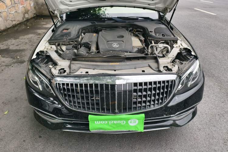 Used Mercedes-Benz E-Class 2019 E 300 L Sporty and Stylish Model Engine Bay