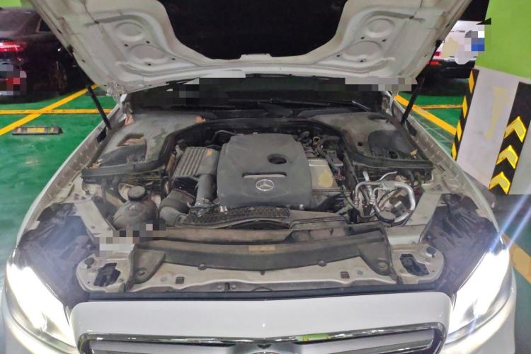 Used Mercedes-Benz E-Class 2019 E 300 L Sporty and Stylish Model Engine Bay