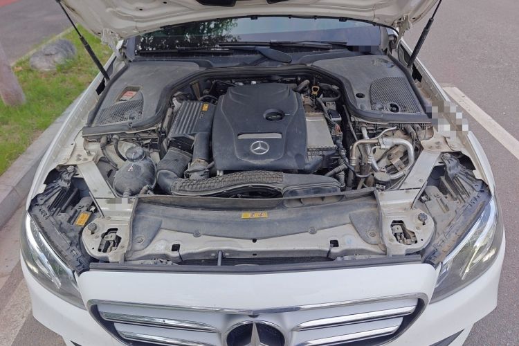 Used Mercedes-Benz E-Class 2019 E 300 L Sporty and Stylish Model Engine Bay