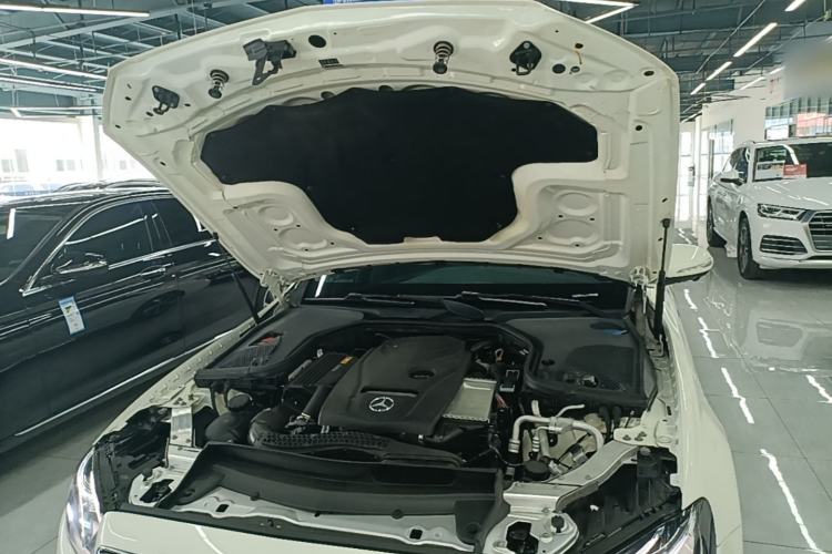 Used Mercedes-Benz E-Class 2019 E 300 L Sporty and Stylish Model Engine Bay