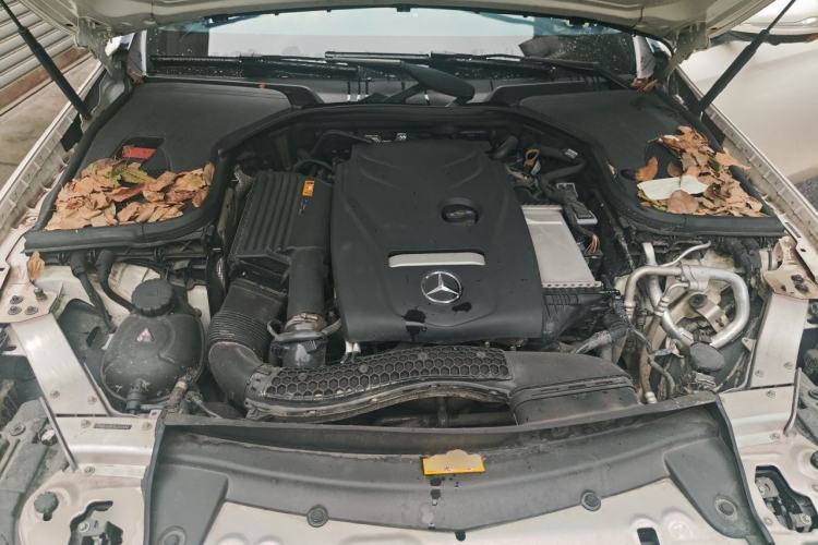 Used Mercedes-Benz E-Class 2019 E 300 L Sporty and Stylish Model Engine Bay