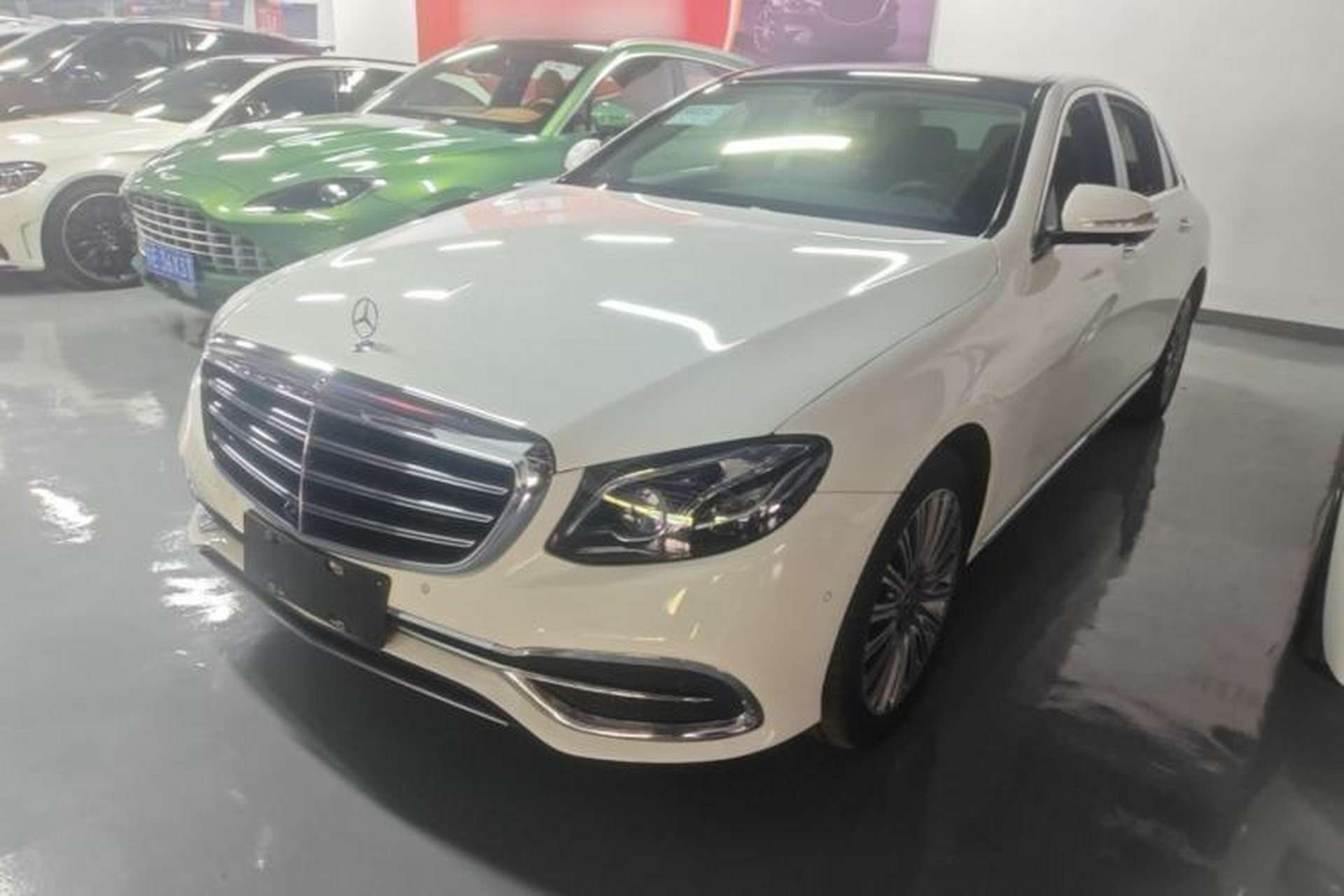 Used Mercedes-Benz E-Class 2019 Facelifted E 300 L Stylish Version Front Left 45 Deg