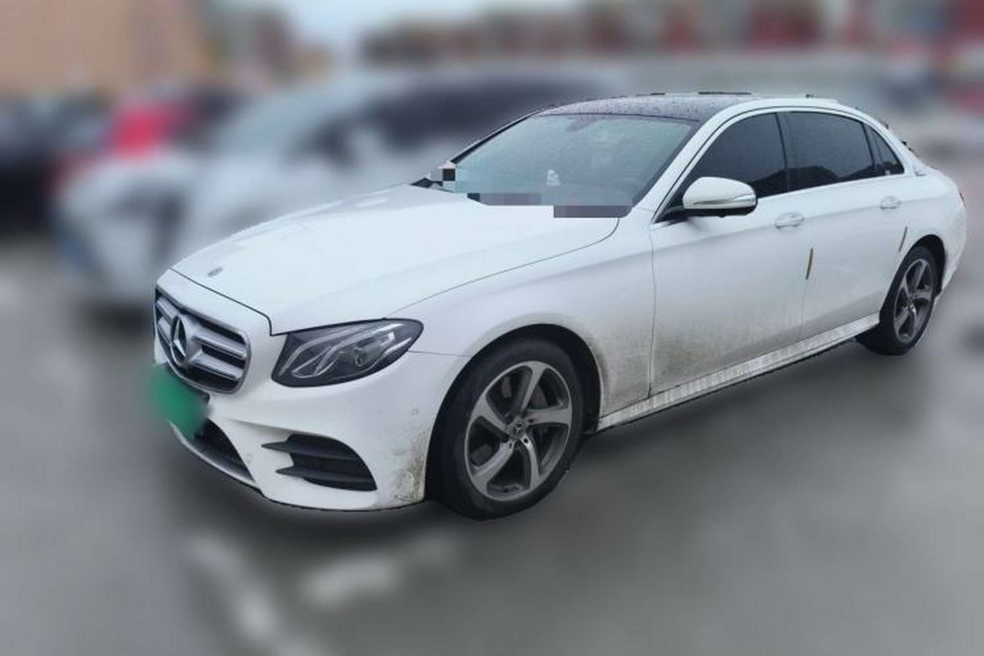 Used Mercedes-Benz E-Class 2019 E 300 L Sporty and Stylish Model Front Left 45 Deg