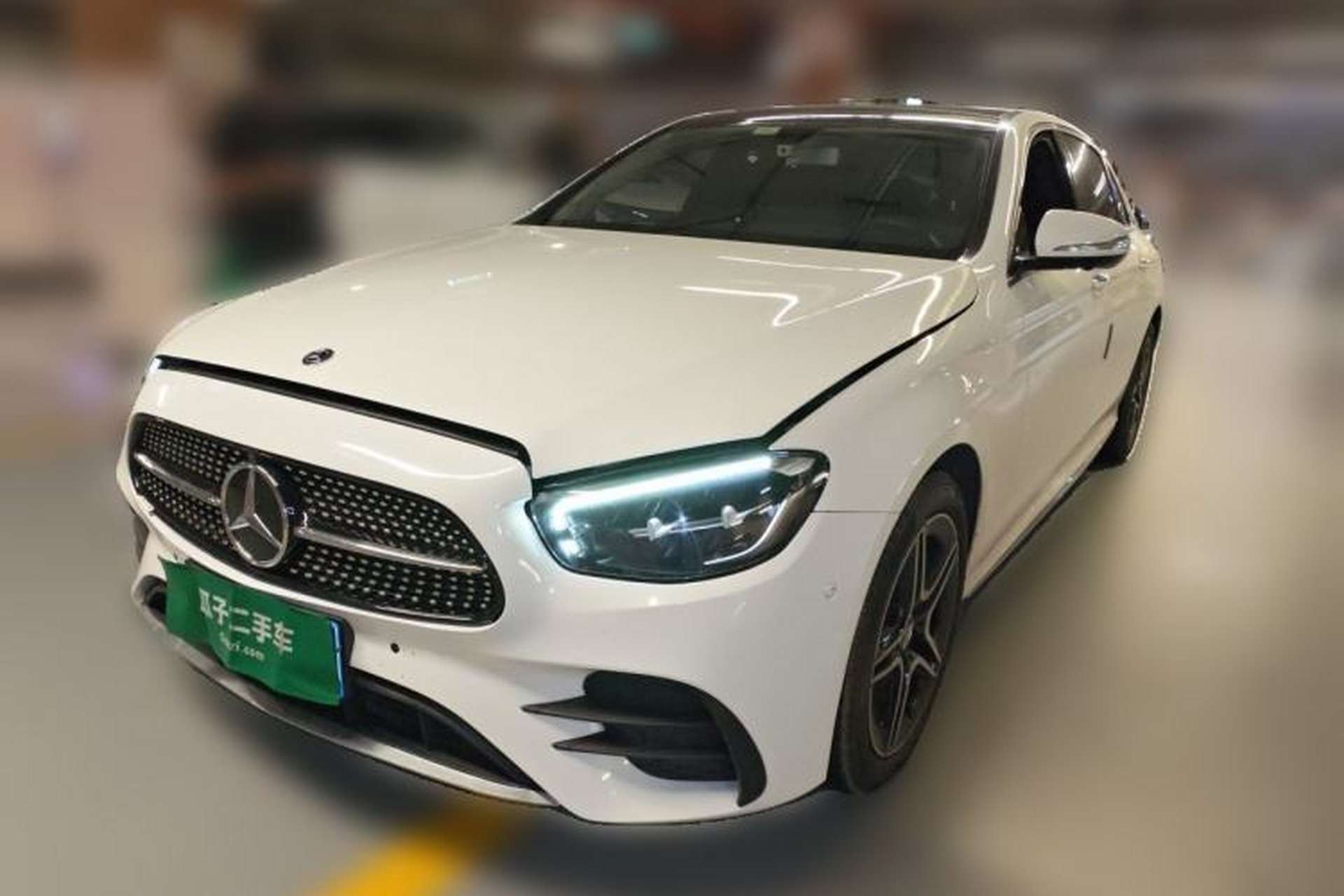 Used Mercedes-Benz E-Class 2019 Restyled E 300 L Sporty and Stylish Edition Front Left 45 Deg