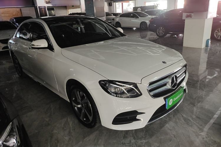 Used Mercedes-Benz E-Class 2019 E 300 L Sporty and Stylish Model Front Right 45 Deg