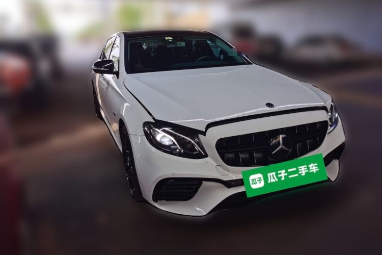 Used Mercedes-Benz E-Class 2019 E 300 L Sporty and Stylish Model Front Right 45 Deg