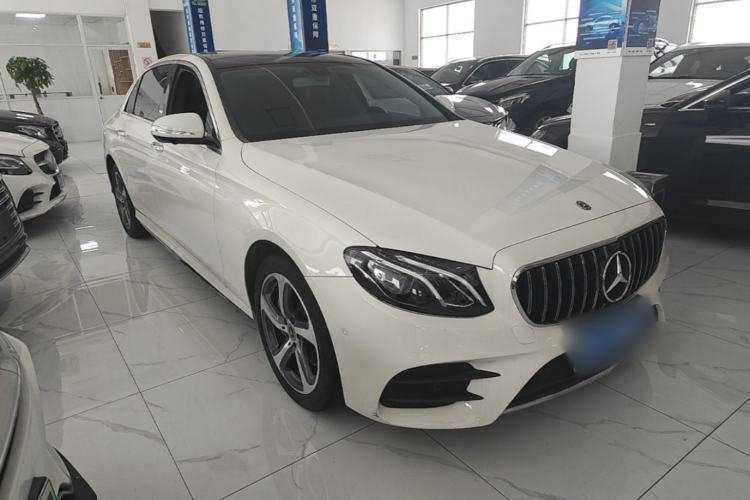 Used Mercedes-Benz E-Class 2019 E 300 L Sporty and Stylish Model Front Right 45 Deg