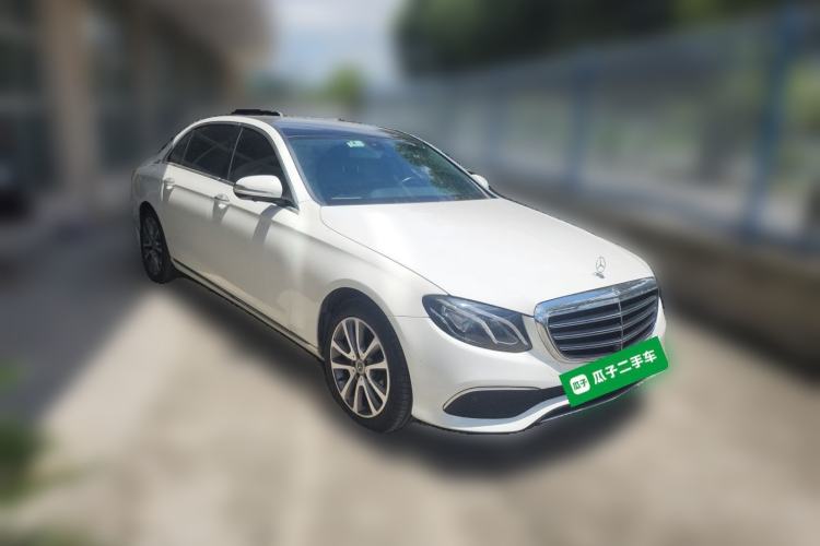 Used Mercedes-Benz E-Class 2019 E 300 L Stylish Model Front Right 45 Deg