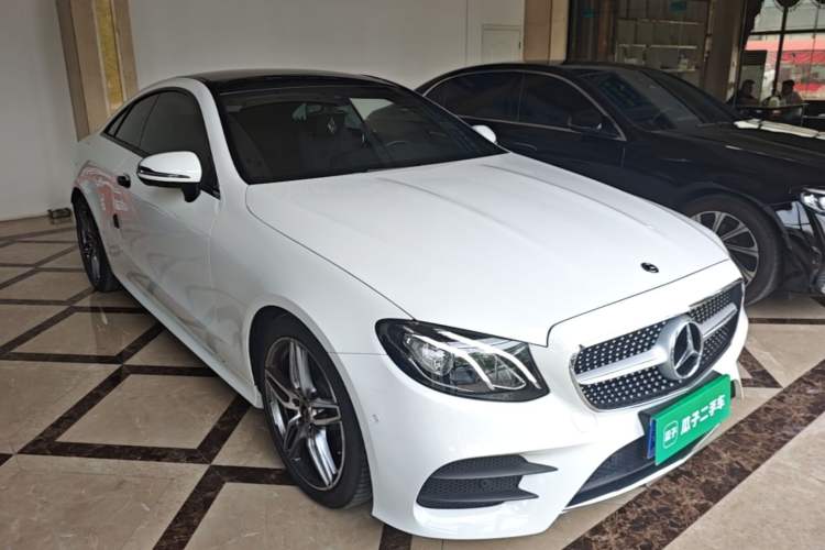 Used Mercedes-Benz E-Class 2019 E 200 Coupe Front Right 45 Deg