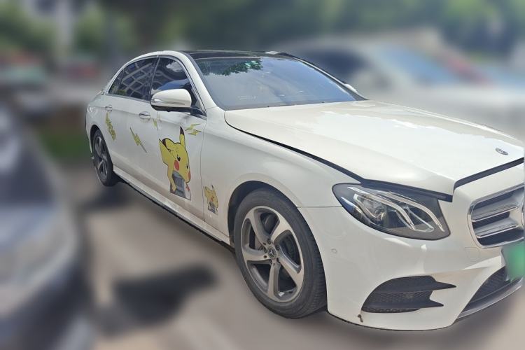 Used Mercedes-Benz E-Class 2019 E 300 L Sporty and Stylish Model Front Right 45 Deg
