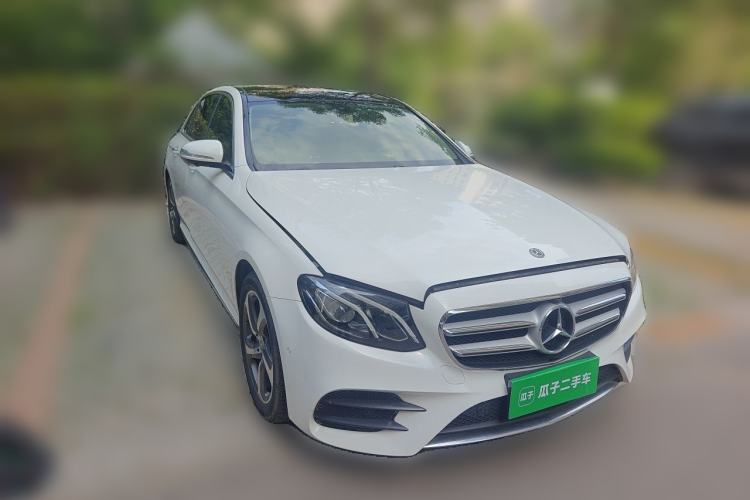Used Mercedes-Benz E-Class 2019 E 300 L Sporty and Stylish Model Front Right 45 Deg