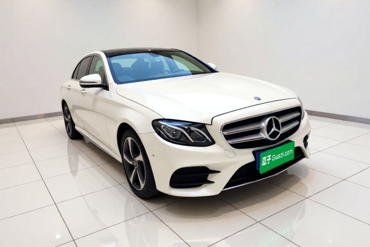 Used Mercedes-Benz E-Class 2019 E 300 L Sporty and Stylish Model Front Right 45 Deg