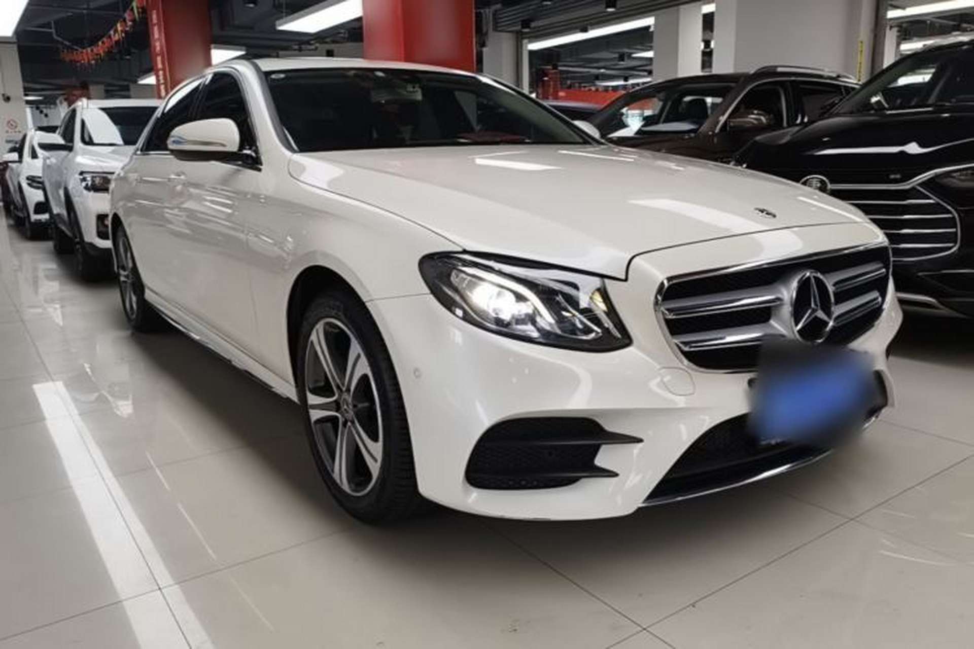 Used Mercedes-Benz E-Class 2019 E 200 L Sport Edition Front Right 45 Deg