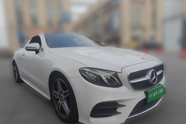 Used Mercedes-Benz E-Class 2019 E 200 Coupe Front Right 45 Deg