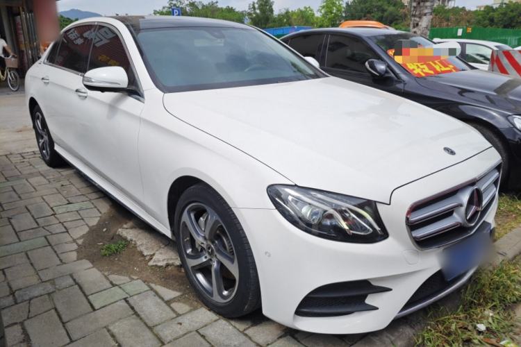 Used Mercedes-Benz E-Class 2019 Restyled E 300 L Sporty and Stylish Edition Front Right 45 Deg