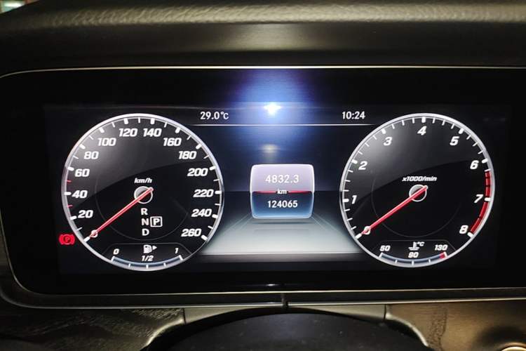 Used Mercedes-Benz E-Class 2019 E 300 L Sporty and Stylish Model Instrument Cluster