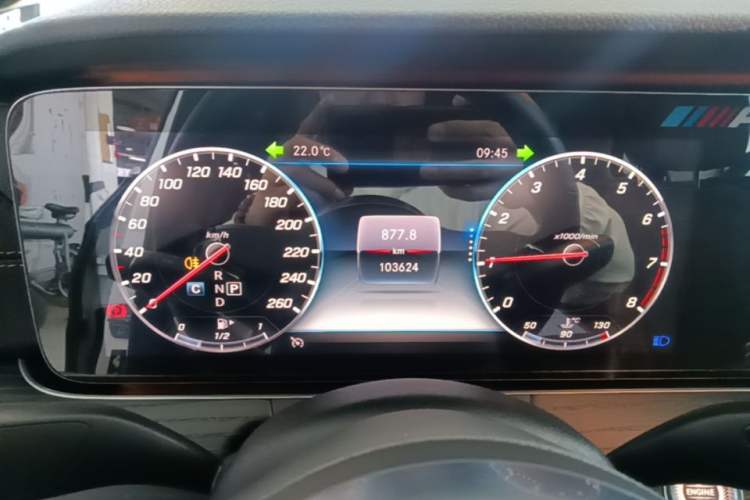 Used Mercedes-Benz E-Class 2019 Restyled E 300 L Sporty and Stylish Edition Instrument Cluster
