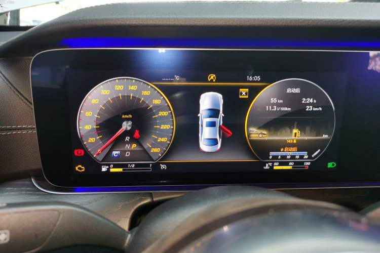 Used Mercedes-Benz E-Class 2019 E 300 L Sporty and Stylish Model Instrument Cluster