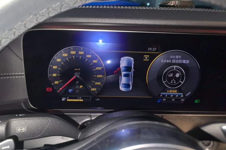 Used Mercedes-Benz E-Class 2019 E 300 L Sporty and Stylish Model Instrument Cluster