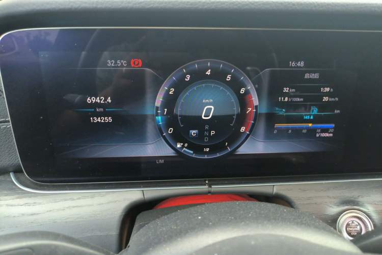 Used Mercedes-Benz E-Class 2019 E 300 L Sporty and Stylish Model Instrument Cluster