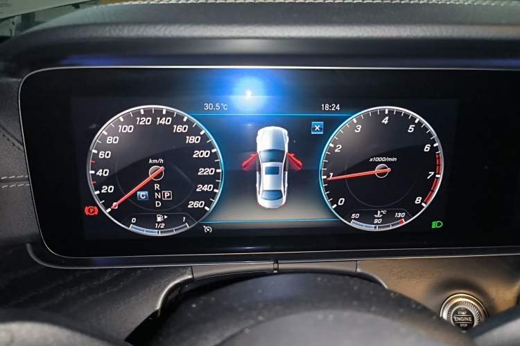 Used Mercedes-Benz E-Class 2019 E 300 L Sporty and Stylish Model Instrument Cluster