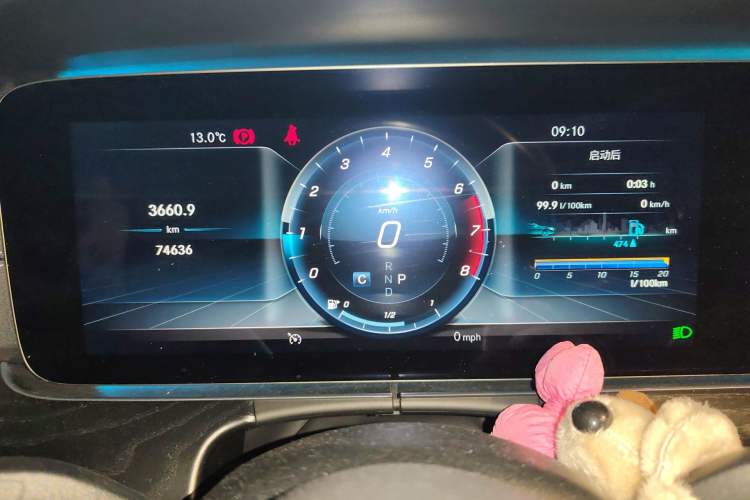 Used Mercedes-Benz E-Class 2019 E 300 L Sporty and Stylish Model Instrument Cluster
