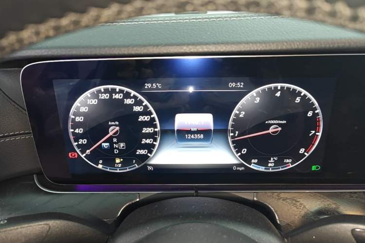 Used Mercedes-Benz E-Class 2019 E 300 L Sporty and Stylish Model Instrument Cluster