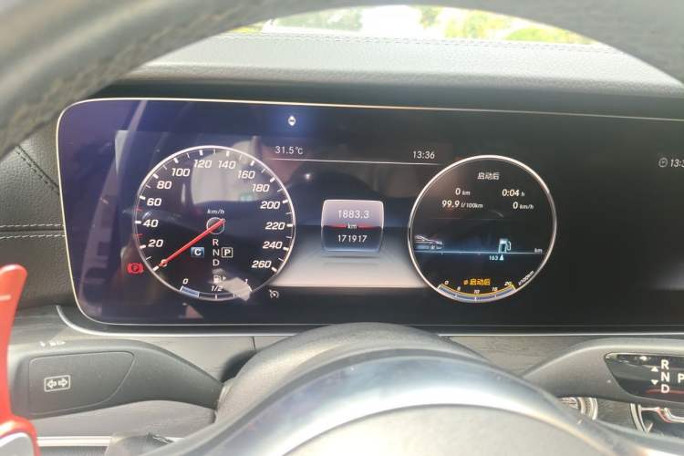 Used Mercedes-Benz E-Class 2019 E 300 L Sporty and Stylish Model Instrument Cluster