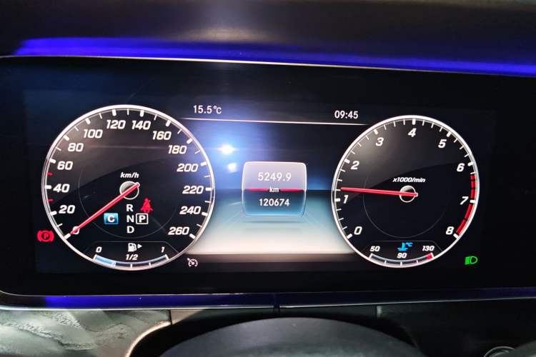Used Mercedes-Benz E-Class 2019 Restyled E 300 L Sporty and Stylish Edition Instrument Cluster