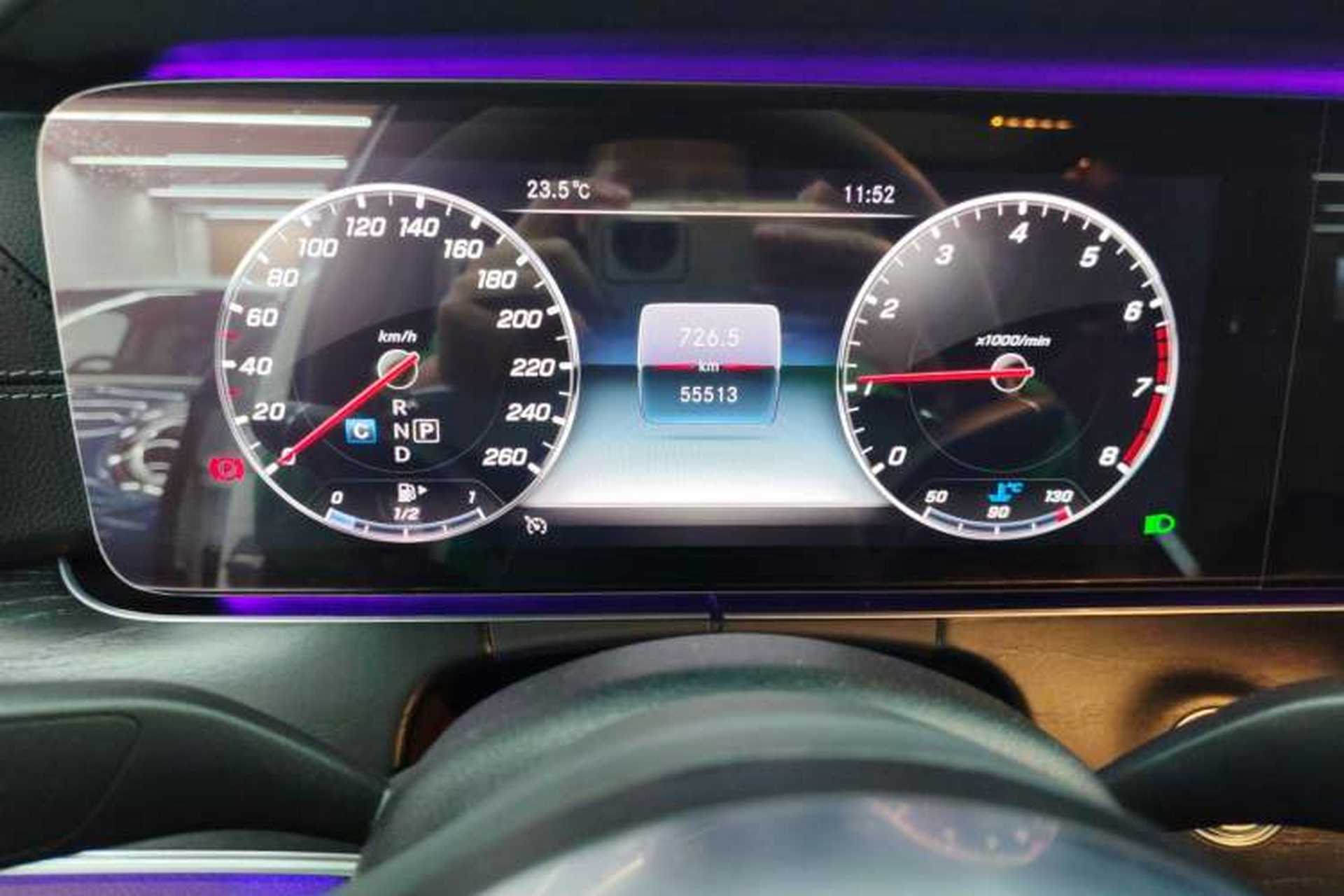 Used Mercedes-Benz E-Class 2019 E 300 L Sporty and Stylish Model Instrument Cluster