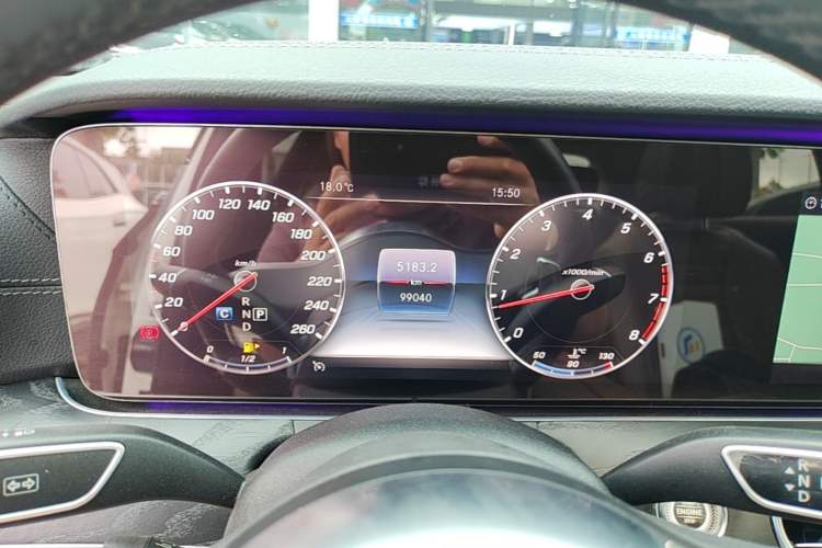 Used Mercedes-Benz E-Class 2019 Restyled E 300 L Sporty and Stylish Edition Instrument Cluster