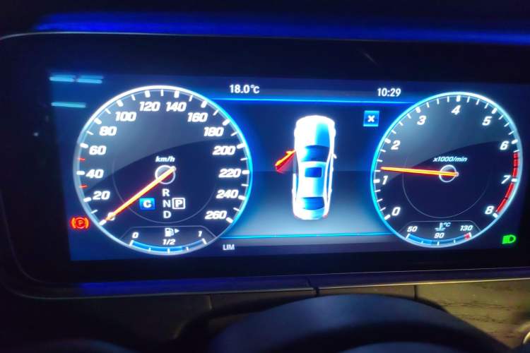 Used Mercedes-Benz E-Class 2019 Facelifted E 300 L Stylish Version Instrument Cluster