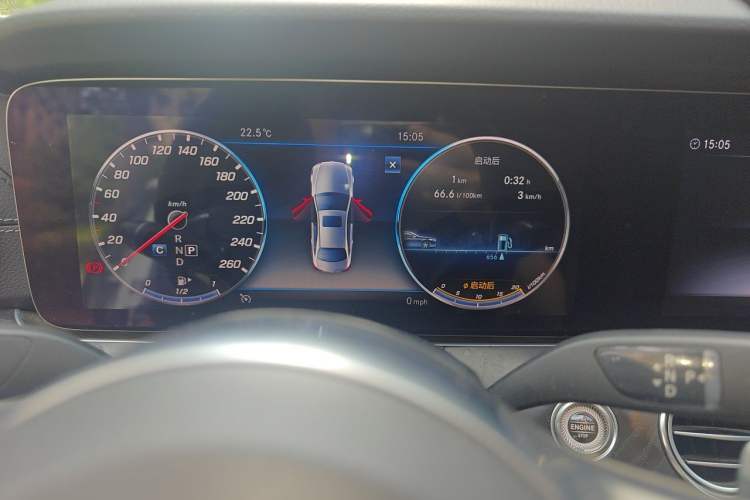 Used Mercedes-Benz E-Class 2019 E 300 L Sporty and Stylish Model Instrument Cluster